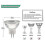 12V 20W Dimmable MR11 GU4 Halogen Bulbs - 12pcs Warm White 2700K for Ceiling Lights 4
