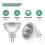 12V 20W Dimmable MR11 GU4 Halogen Bulbs - 12pcs Warm White 2700K for Ceiling Lights 3