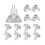 12V 20W Dimmable MR11 GU4 Halogen Bulbs - 12pcs Warm White 2700K for Ceiling Lights 1