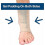 Ankle Bone Protection Gel Pads Socks - 1 Pair for Boots, Skates, Splints, Braces 4