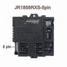 (JR1858RX 5pin) Bluetooth Remote Receiver JR - RX - 12V for Kids' Electric Cars, Smooth Start Controller Compatible with Jr1958rx/1858rx/1738rx