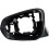(Left Side LH) Evuru Auto Lexus Rx, Nx, Nx300h Left & Right Side Wing Mirror Cover Frame 1