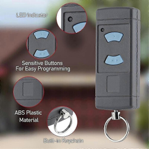 2 Pack Garage Door Remote Replacement for Promatic HSE2-868, HS4-868, HSM4-868 2