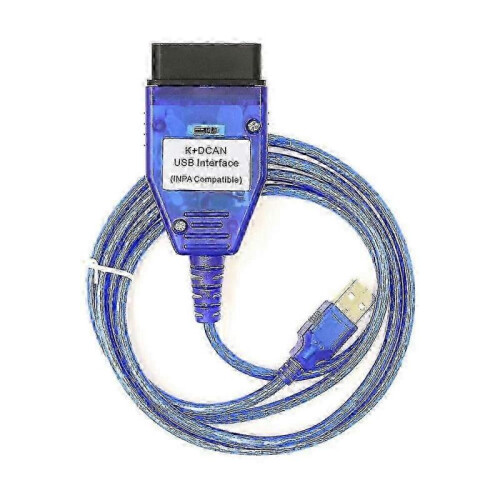 (blue) BMW Diagnostic Tool: INPA K+CAN K+DCAN with FTDI FT232RL Chip, USB Interface & Switch