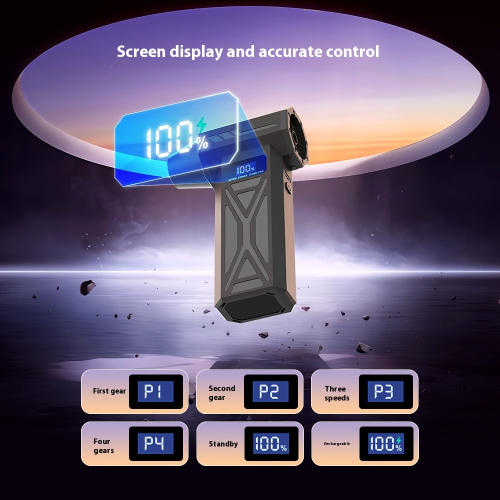 Violent Turbo Fan, Violent Fan, High-Speed Blower, Handheld Vacuum Cleaner 2