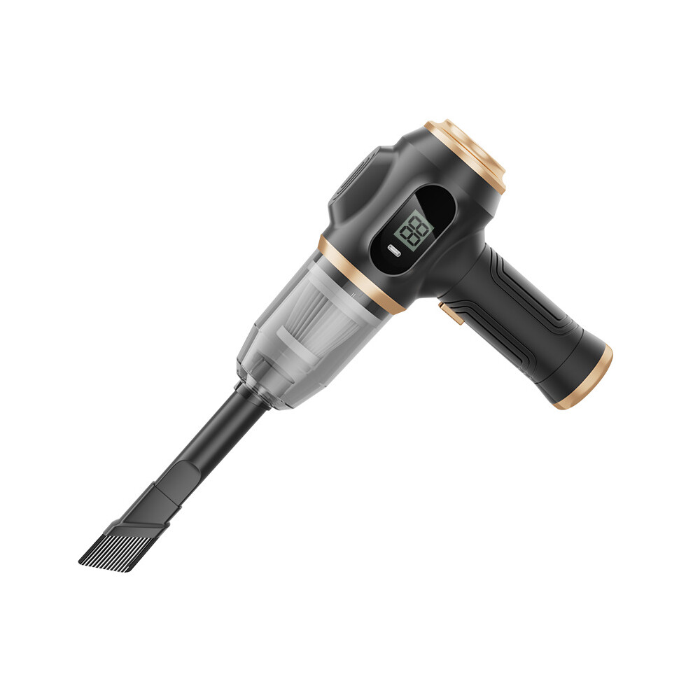 Car Vacuum Cleaner With Digital Display, High-Power Suction And Blowing, Cordless Handheld Blower, Integrated Household Desktop Vacuum 8901647338650