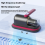 Rechargeable Dust Mite Removal Device with Strong Suction, Double Beating, UV Sterilization, Dust Mite Removal 2