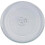 24.5 Cm Universal Glass Turntable Plate for Microwave with 3 Fixtures 1