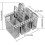 Cutlery Basket Tray for Ariston, Hotpoint, Indesit Dishwashers 1