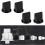 1-1/2" Duck Bill Valve Kit (4pcs) - Sealand & Dometic, Vacuflush 385310076 Replacement 3