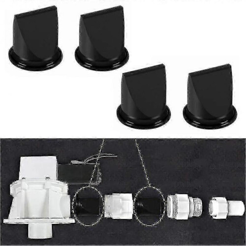 1-1/2" Duck Bill Valve Kit (4pcs) - Sealand & Dometic, Vacuflush 385310076 Replacement 2