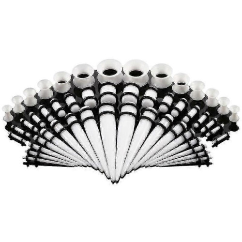 (white) Ear Stretching Kit - 50 Pieces for Women in Europe