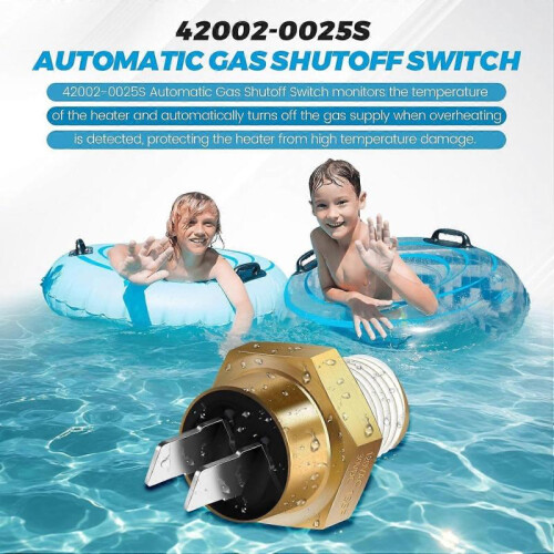 42002-0025S 140F Automatic Gas Shutoff (AGS) Switch Replacement for 1