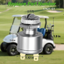 Golf Cart Ignition Switch with 2 Key Compatible with EZGO TEZGO TXT, Medalist,
