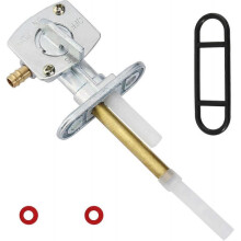 Fuel Gas Petcock Valve Pump Switch Compatible with Kawasaki KL650 KLR250 KLR650