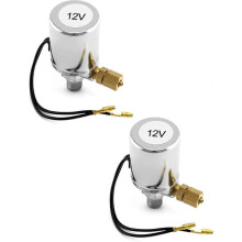 Air Horn Solenoid Valve, 1/4" NPT 12V Electric Air Valve (Solenoid) for 1/4" OD