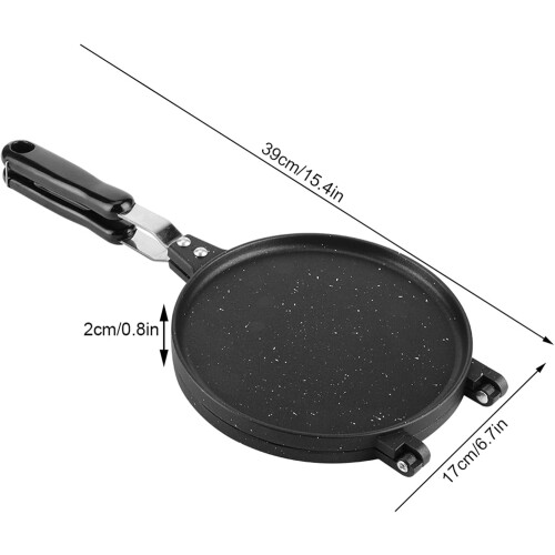 Household round shape egg roll maker waffle baking mold kitchen baking tool accessories accessories 2