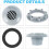 High quality brand new  P6H1317 Pool Inlet and Outlet Filter Replacement Kit for 3