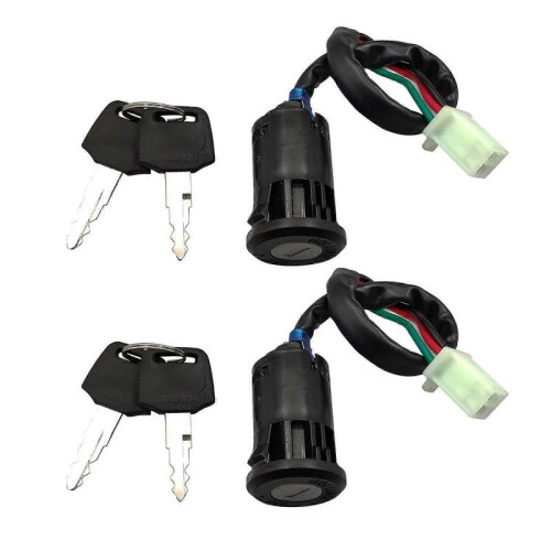 Ignition Switch for Chinese ATV - Key Ignition for Scooters and Dirt Bikes