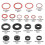 High quality brand new  141 Pcs Rubber O-ring Washers Gaskets, Plumbing Sealing 2