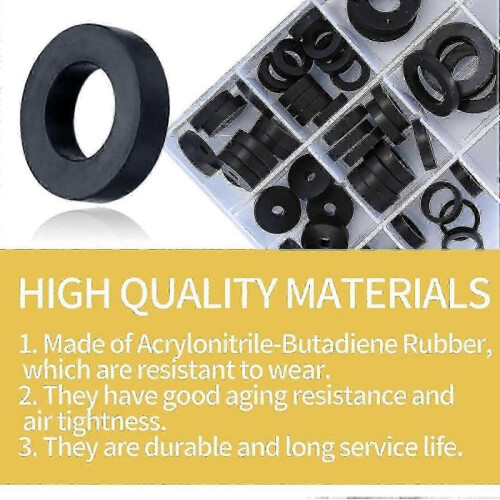 High quality brand new  141 Pcs Rubber O-ring Washers Gaskets, Plumbing Sealing 2