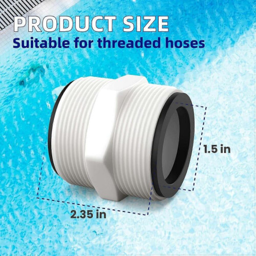 High quality brand new  1.5" Pool Split Hose Connector Replacement for Intex 1