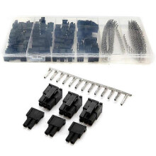 High quality brand new 400Pcs Crimp Female Terminals Pin Plug + 50Pcs 5557