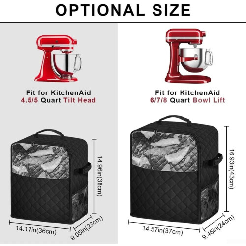 Stand Mixer Case Compatible with KitchenAid Solution to Keep Your Device Clean and Tidy (Large) 2