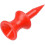 20PCS/Bag Red Golf Tee 31mm Wheel Type Stud Limiter Plastic Golf Practice 5