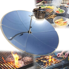 Parabolic Solar Cooker, Solar Oven, Camping Stove, Outdoor Cooking