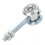 High quality  38mm outer diameter rail hanging pulley M10 stud 3