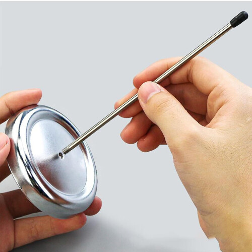 Receipt Holder, Safe Ticket Stabber, 5.79x2.87 inches, Protective Display Bill Metal Fork 1