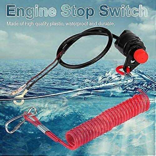 2025 Latest Model  Universal Outboard Kill Switch Keys Motorcycle Outboard Lawn Mowers Emergency 2