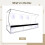 squirrel feeder with suction cups, transparent acrylic, 30 x 11 x 32.5 cm 3