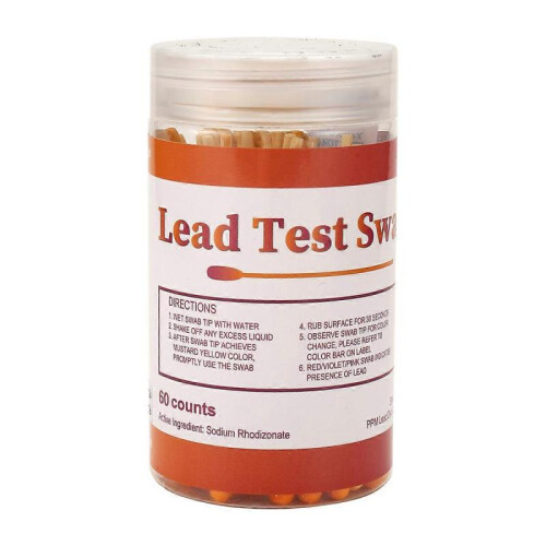 Lead Test Kit Swabs - Lead Paint Test Kit, (60PCS)