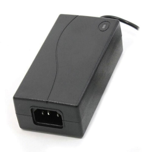 Input AC 100-240V 50/60Hz Output DC 12V 4A Power Adapter Black 2