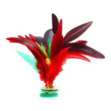 Kick Shuttlecocks, Chinese Jianzi Colourful Feather Shuttlecock  Indoor Outdoor Game