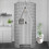 Thick Insulation Warm Winter Shower Curtain Waterproof Tent 3
