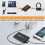 HiFi Headphone Amplifier Mini 16-300Ω Earphone Amp 3.5mm AUX Audio 4