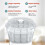 Hot Towel Warmer,Rapid Heating Towel Steamer EU Plug 2