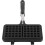 NonStick Aluminum Waffle Iron, Even Heated Double Waffle Baking Pan 5