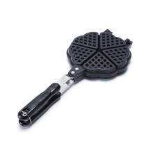 Waffle Pan Waffle Iron NonStick Cake Bakeware Flower Shaped Kitchen DIY Dessert Cooking Pan Aluminium Alloy Material