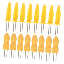Corn Forks Made of Stainless Steel Pack of 20 Corn Holders Barbecue Skewers Corn Forks for Grilling Picnics Ref: 1197