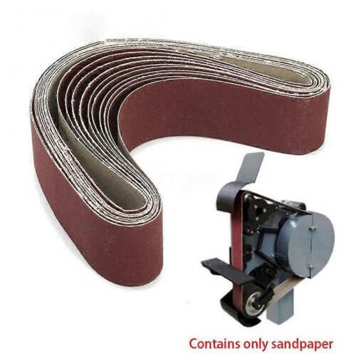 10Pack 686X50Mm 1000 Grit Aluminium Oxide Sander Sanding Belts 2