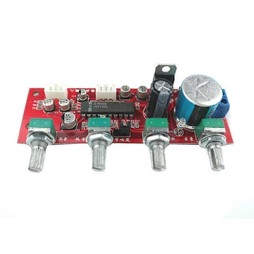 LM1036 Tone Board with Treble Bass Volume Adjustment (A Type)