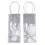 Pack of 10 Wine Cooler Bag Ice Bag Transparent PVC with Handle 2