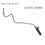 223211870R Exhaust Pressure Tube Sensor for 1.5 2