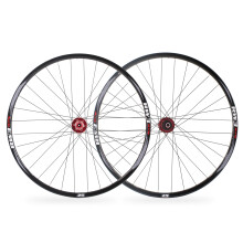 Bicycle Wheel Set 26/27.5/29 Inch Disc Brake Aluminum Alloy 32H for MTB Wheels 811 Speed Cassette Hubs Red 29 Inch