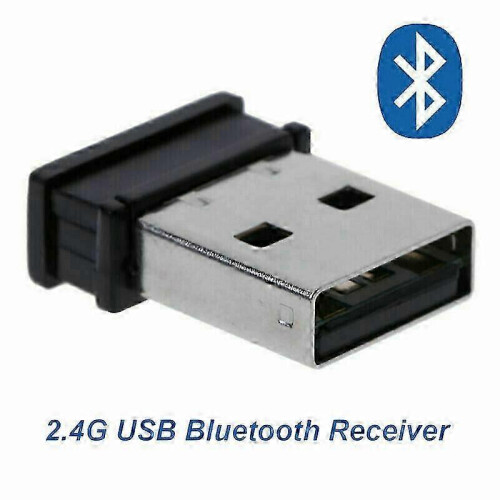 (White) USB Adapter for Computer Mice and Keyboards 2.4G Wireless Receiver Universal Connectivity 1