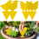 30PCS Fruit Fly Traps Insects Bugs Catcher Sticky Gnat Killer 6
